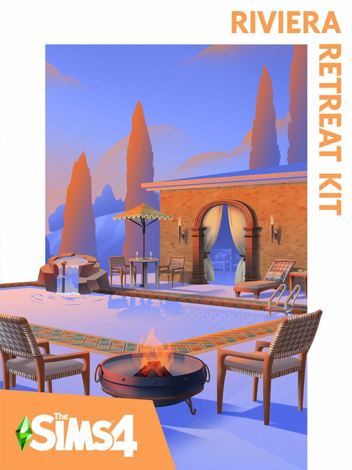 The Sims 4 Riviera Retreat Kit