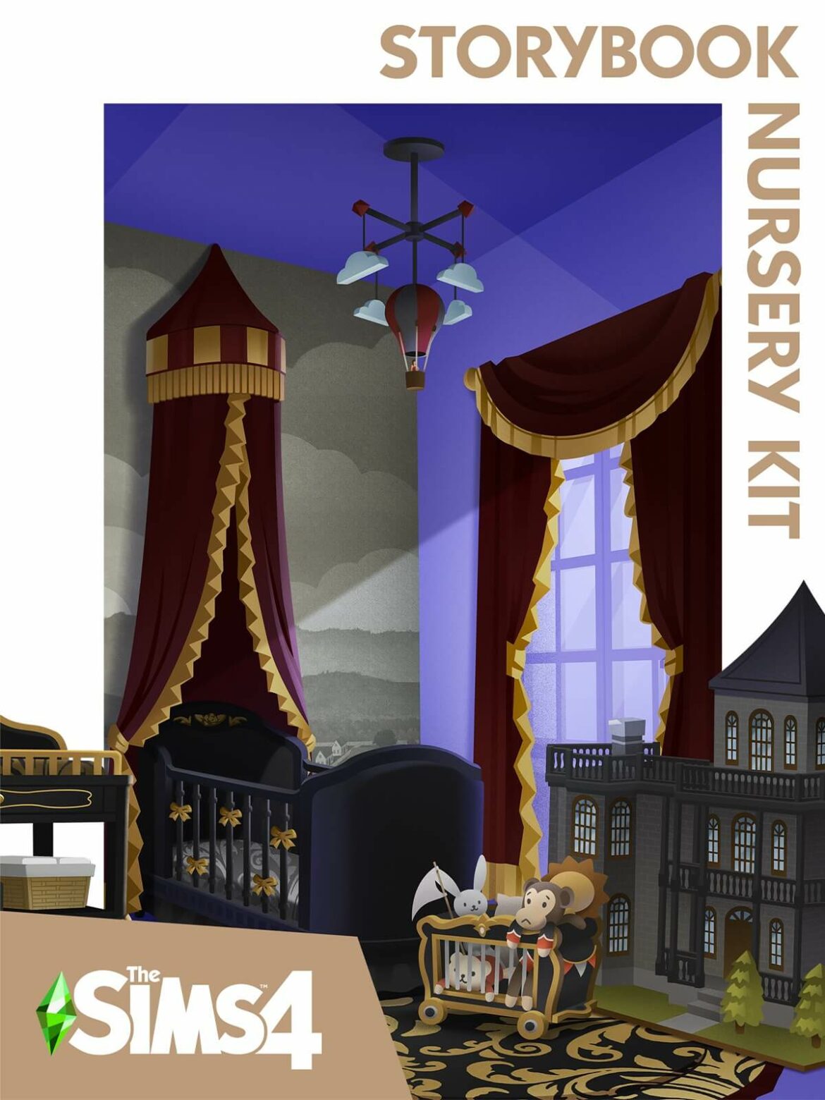 The Sims 4 Storybook Nursery Kit