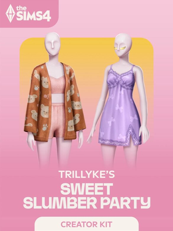 The Sims 4 Sweet Slumber Party Kit