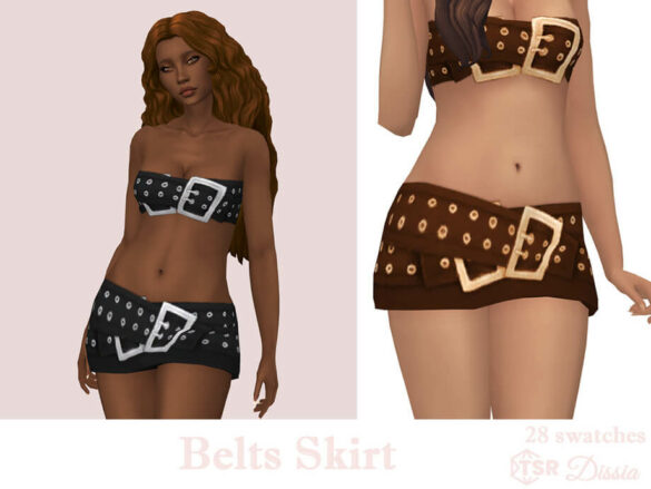 Belts Skirt