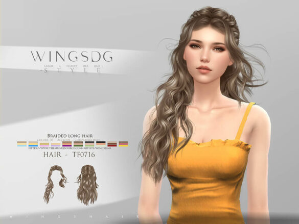 WINGS-TF0716-Braided long hair