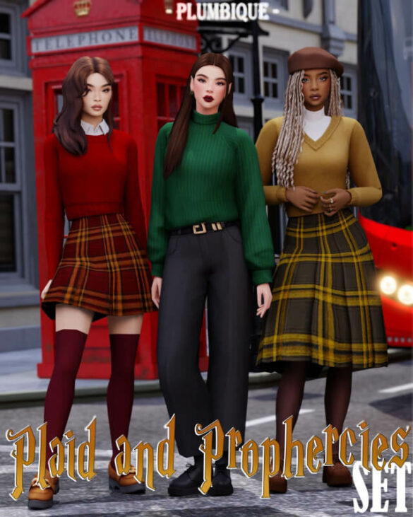 preview plaid and prophecies set