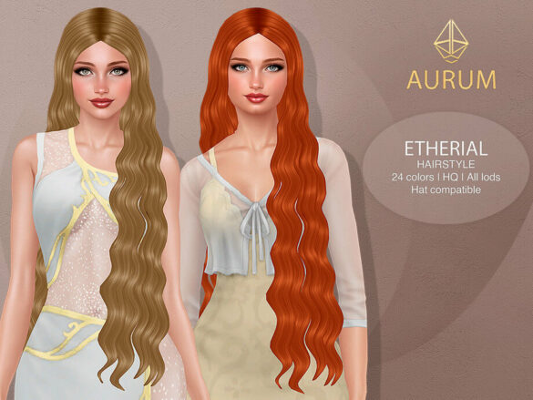 Etherial Hairstyle - Super Long Wavy Hair